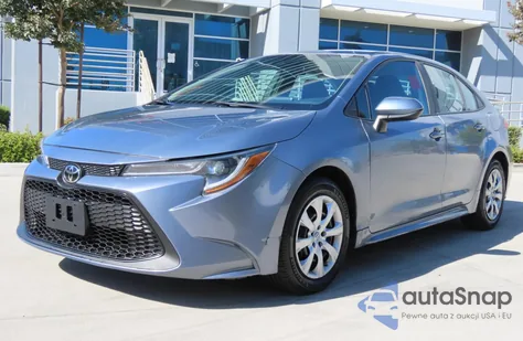 2021 Toyota Corolla Le из США, поврежденный, VIN 5YFEPMAEXMP248934
